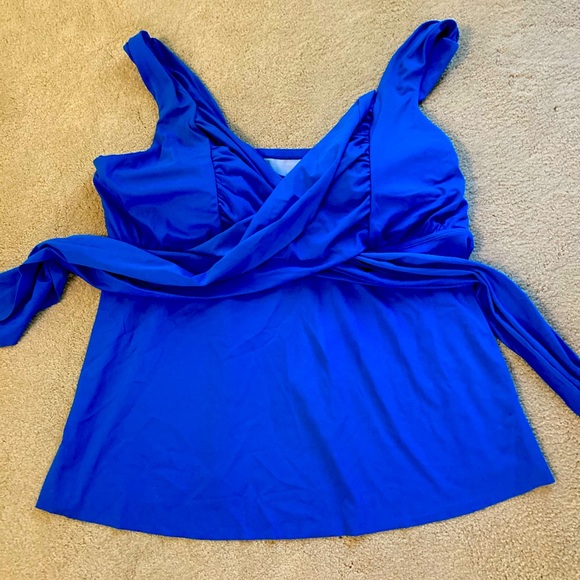 Sweetheart Wrap Tankini Top - Picture 3 of 3